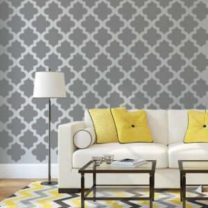 Reusable Allover Plastic Stencil // TANGIER