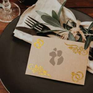 Reusable Craft - Scrapbooking Stencil // WEDDING #1