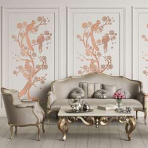 Reusable Plastic Stencil // CHINOISERIE #1