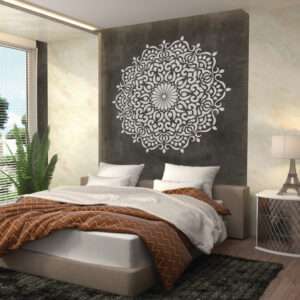 Reusable Plastic Stencil // MANDALA #03
