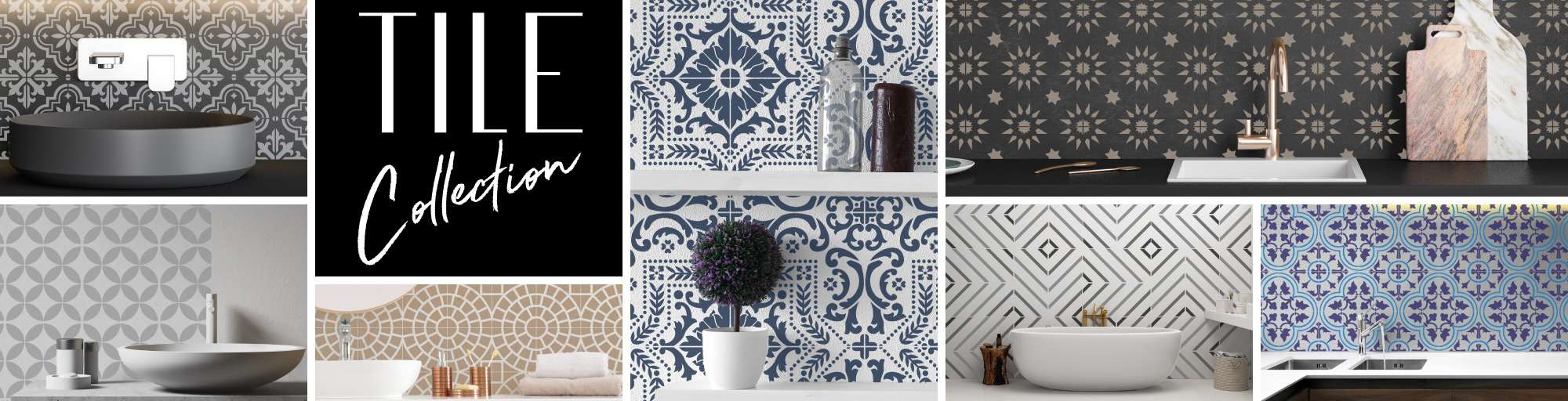 tile stencils collection banner
