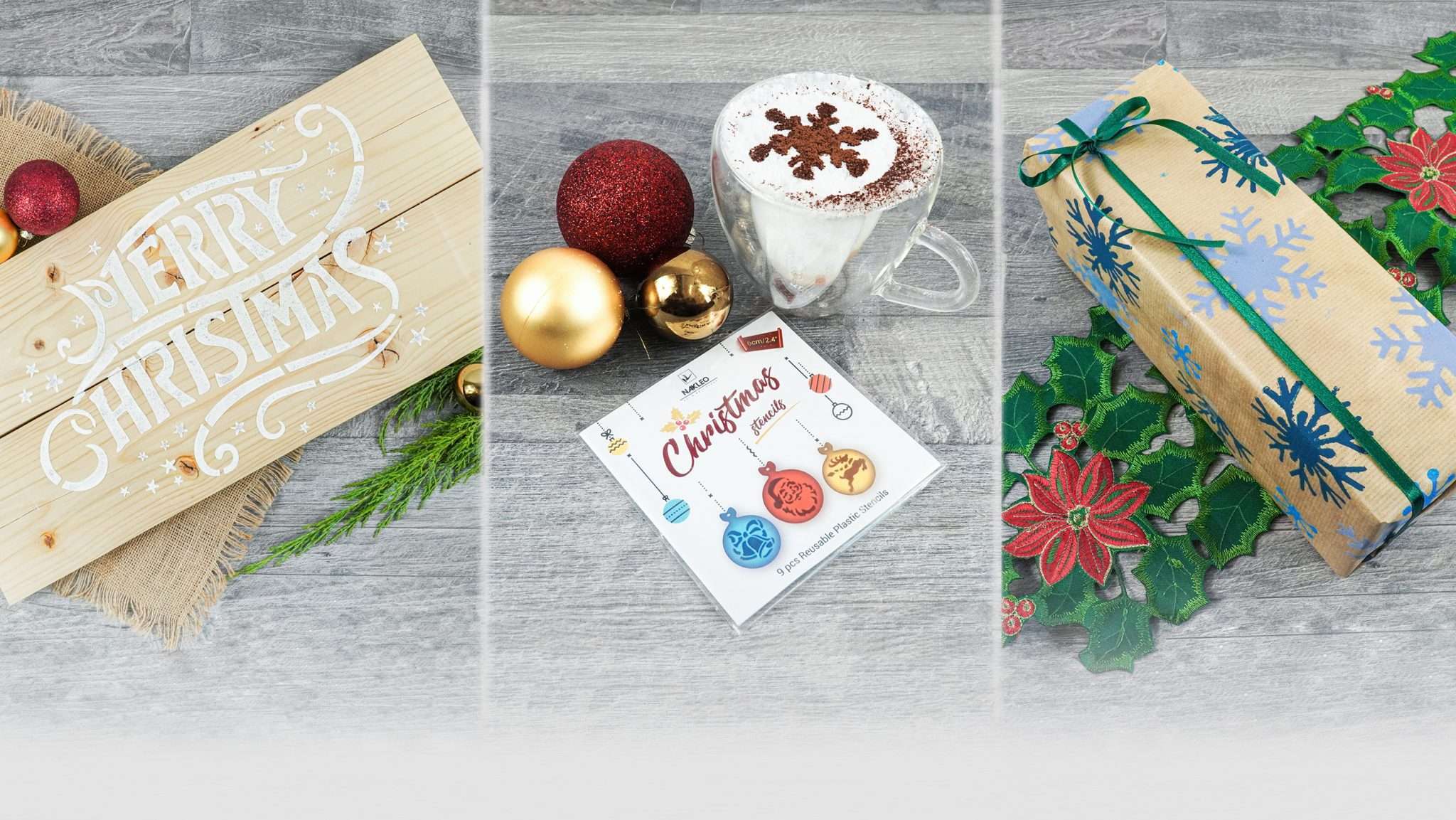 3 inspirations for Christmas decorations