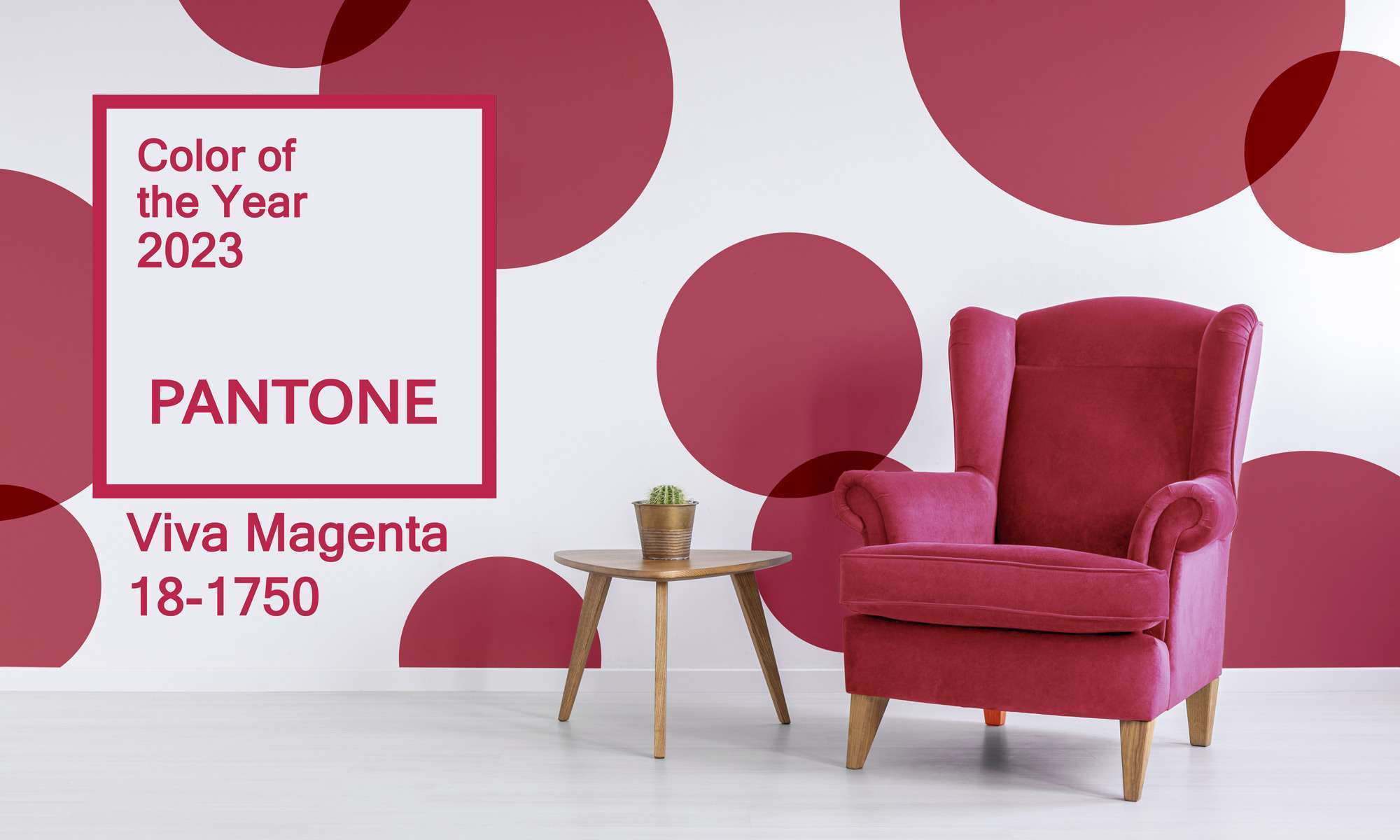 VIVA MAGENTA - PANTONE COLOR OF THE YEAR 2023