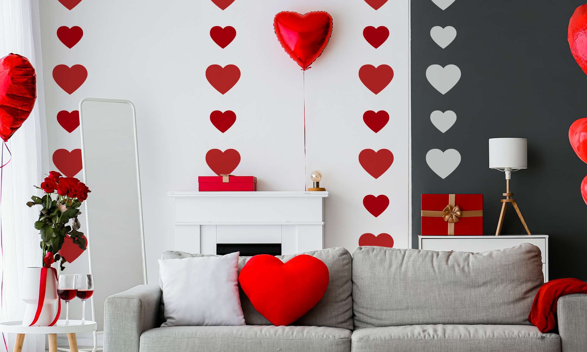 Ideas for the perfect Valentine's Day at home