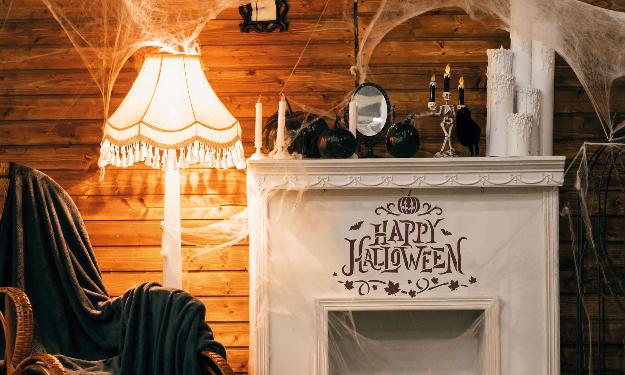 4 moduri de a decora Halloween folosind șabloane