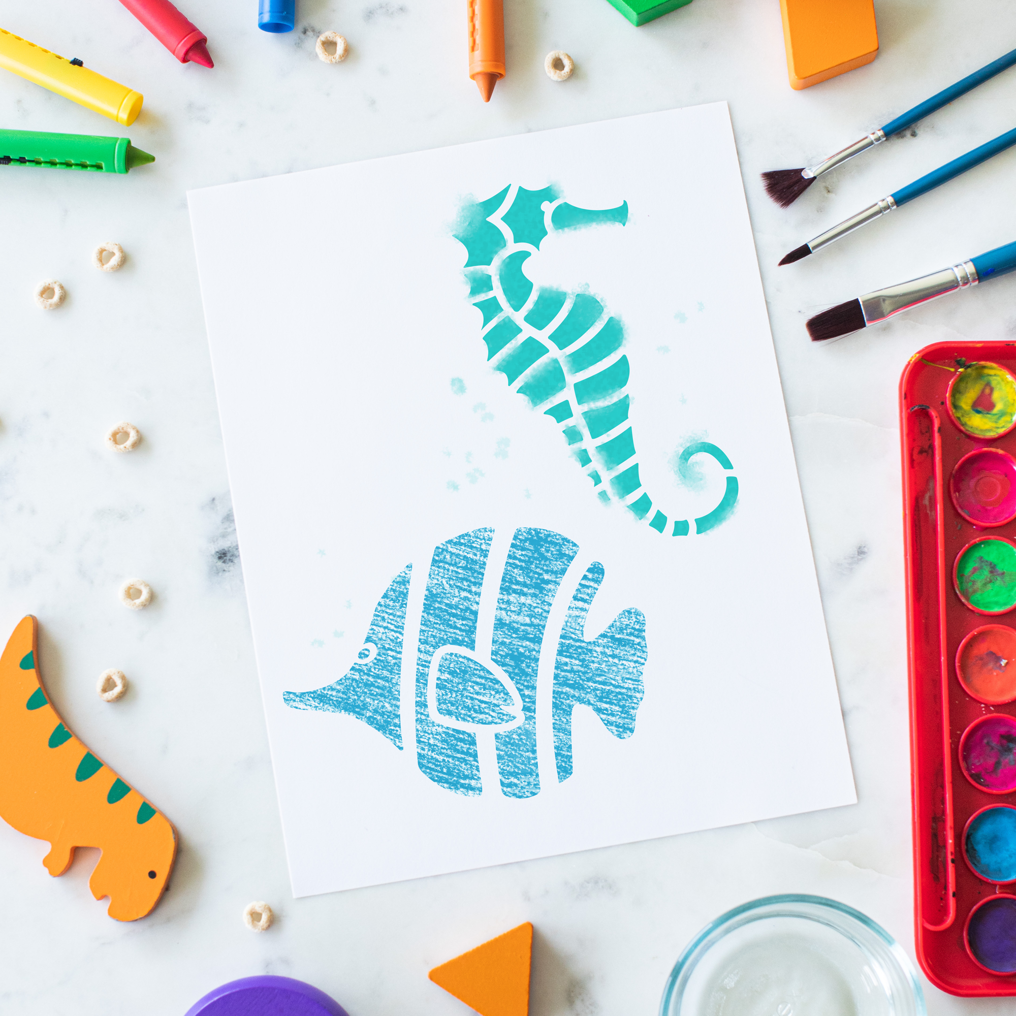 Ștampile de pictură pentru copii din seria Creative Kids: idei pentru activități creative pentru copii! Ștampile de pictură pentru copii din seria Creative Kids: idei pentru activități creative pentru copii!