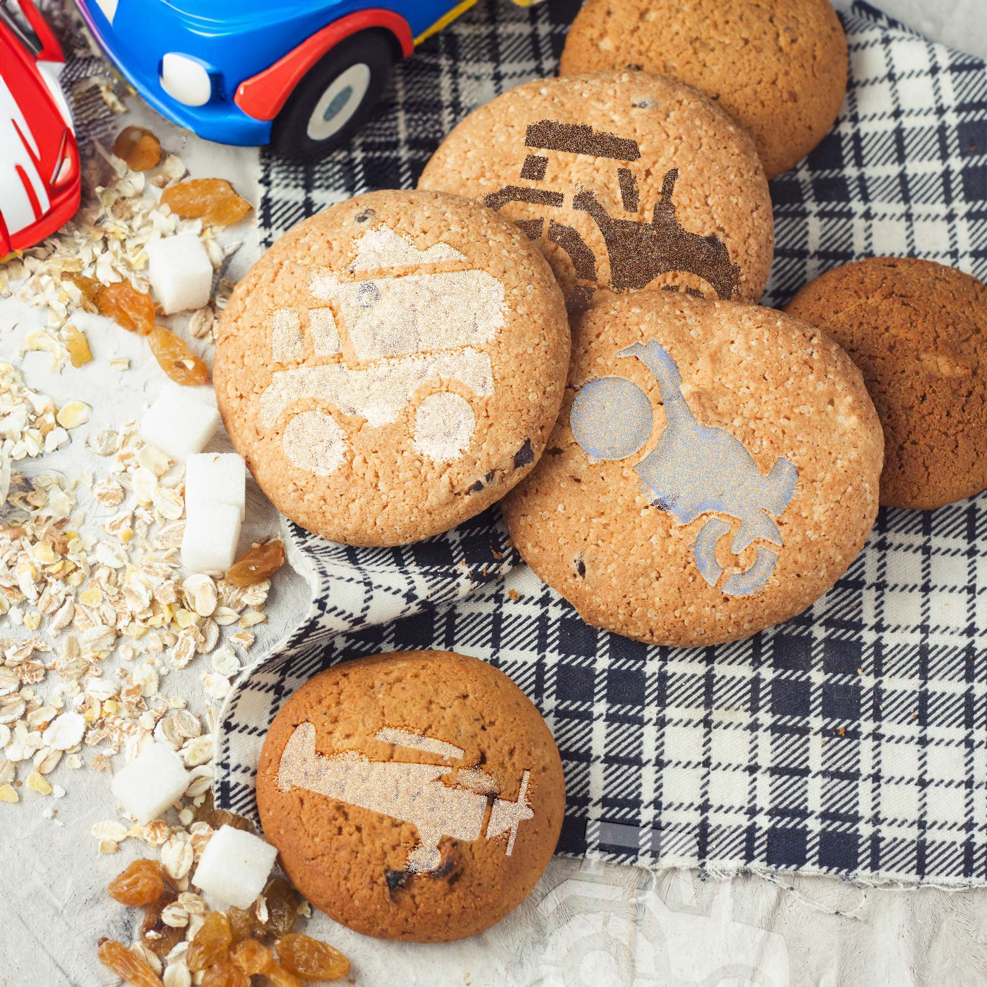 Cafea și Biscuiți Decorare Șabloane (14 buc.) // TRANSPORT Cafea și Biscuiți Decorare Șabloane (14 buc.) // TRANSPORT