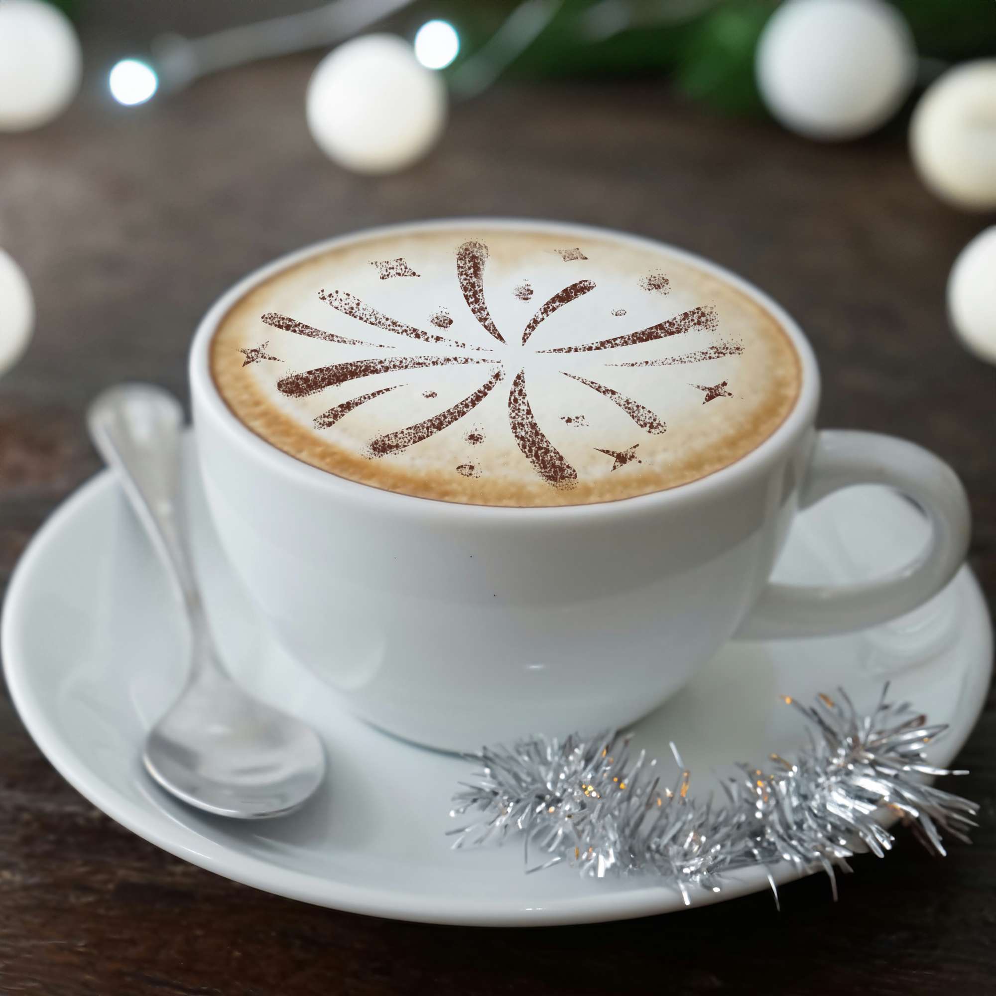 Cafea și Biscuiți Decorare Șabloane (14 buc.) // REVELION Cafea și Biscuiți Decorare Șabloane (14 buc.) // REVELION