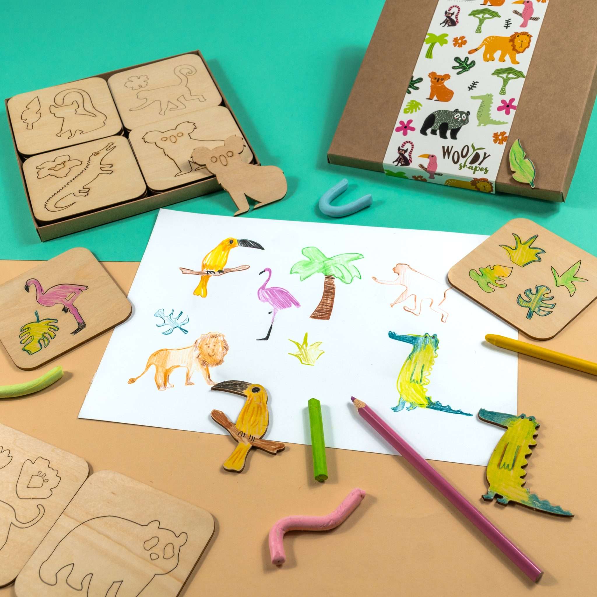 Metoda Montessori – Șabloanele Nakleo pentru învățarea copiilor Metoda Montessori – Șabloanele Nakleo pentru învățarea copiilor